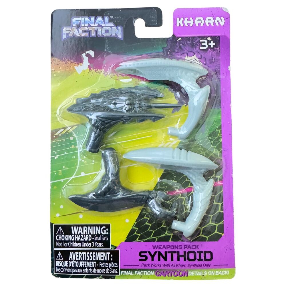 Final Faction‎ Synthroid Weapons Packs Brute Drone & 3 KHARN For Action Figures